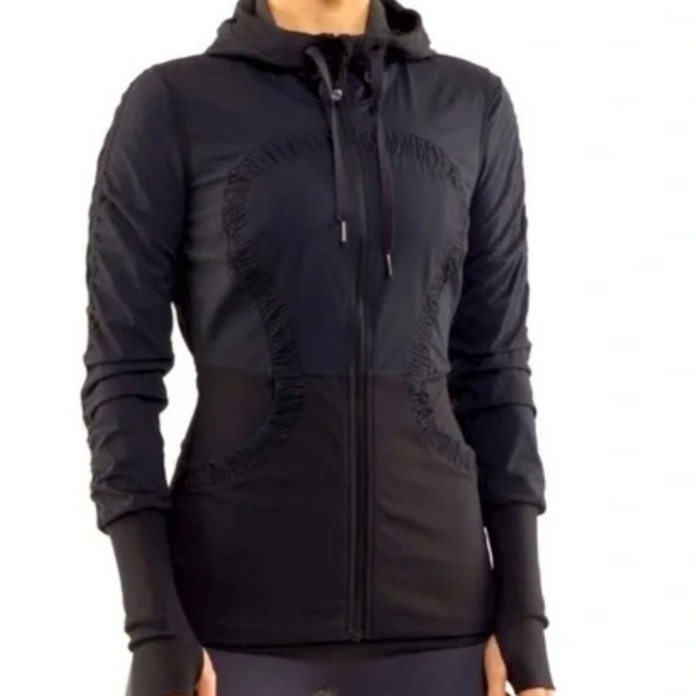 lululemon athletica Charcoal Hooded Sweater